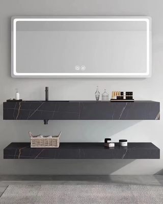 বাথরুম ভ্যানিটি ঘাঁটি জন্য Sintered স্টোন কাউন্টারটপ