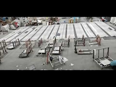 হালকা মার্বেল/চুনাপাথর অ্যালুমিনিয়াম মৌচাক পাথরের প্লেট ষড়ভুজ কোর সহ